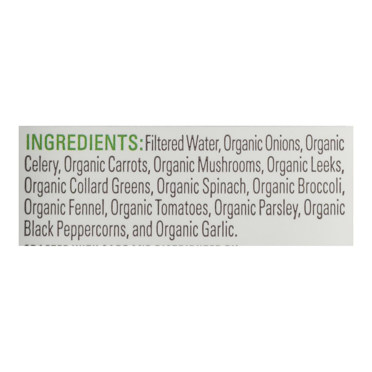 Organic Vegetable Broth 32 fl oz (Pack of 6) I8187