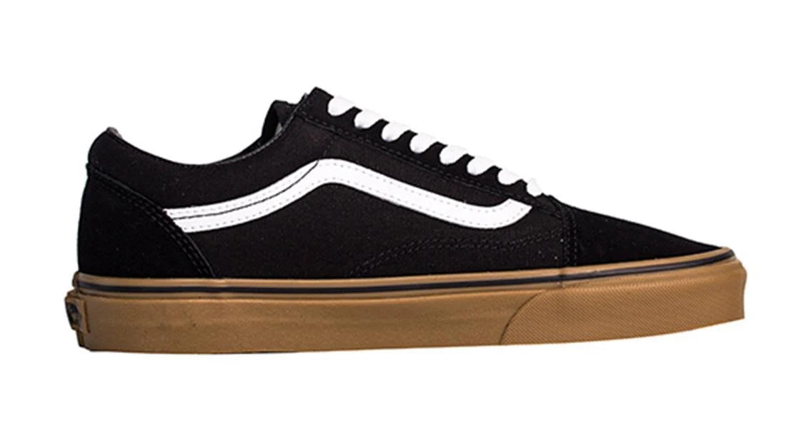 Black Medium Gum Vans Old Skool Shoes F20584