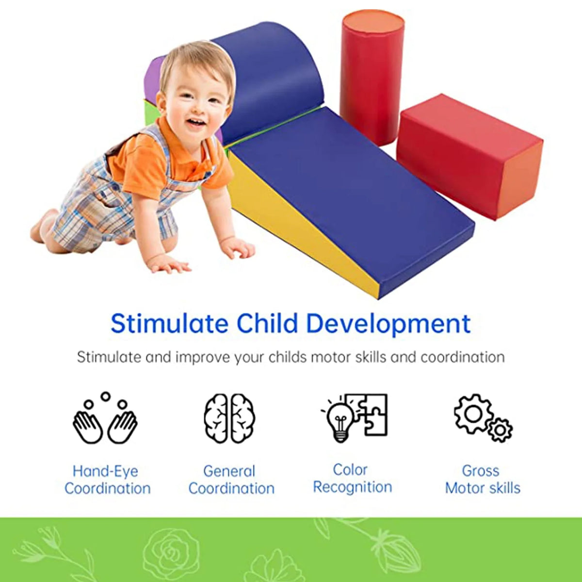 5-Piece Set Kids Foam Blocks I517329