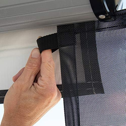 Black Mesh Sun Shade 6' x 12' Q38507
