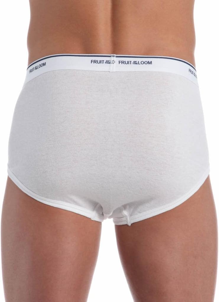 White Cotton Brief Multi-Pack Q58617