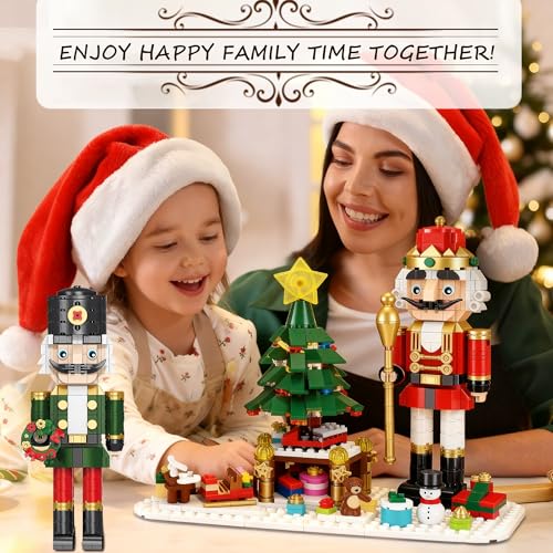 Christmas Nutcracker Building Set with Light 797PCS A9428