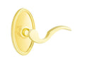 Unlacquered Brass Passage Lever Set H587711