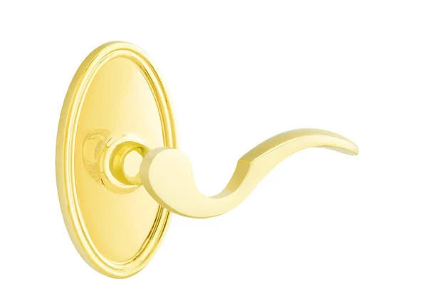 Unlacquered Brass Passage Lever Set H587711