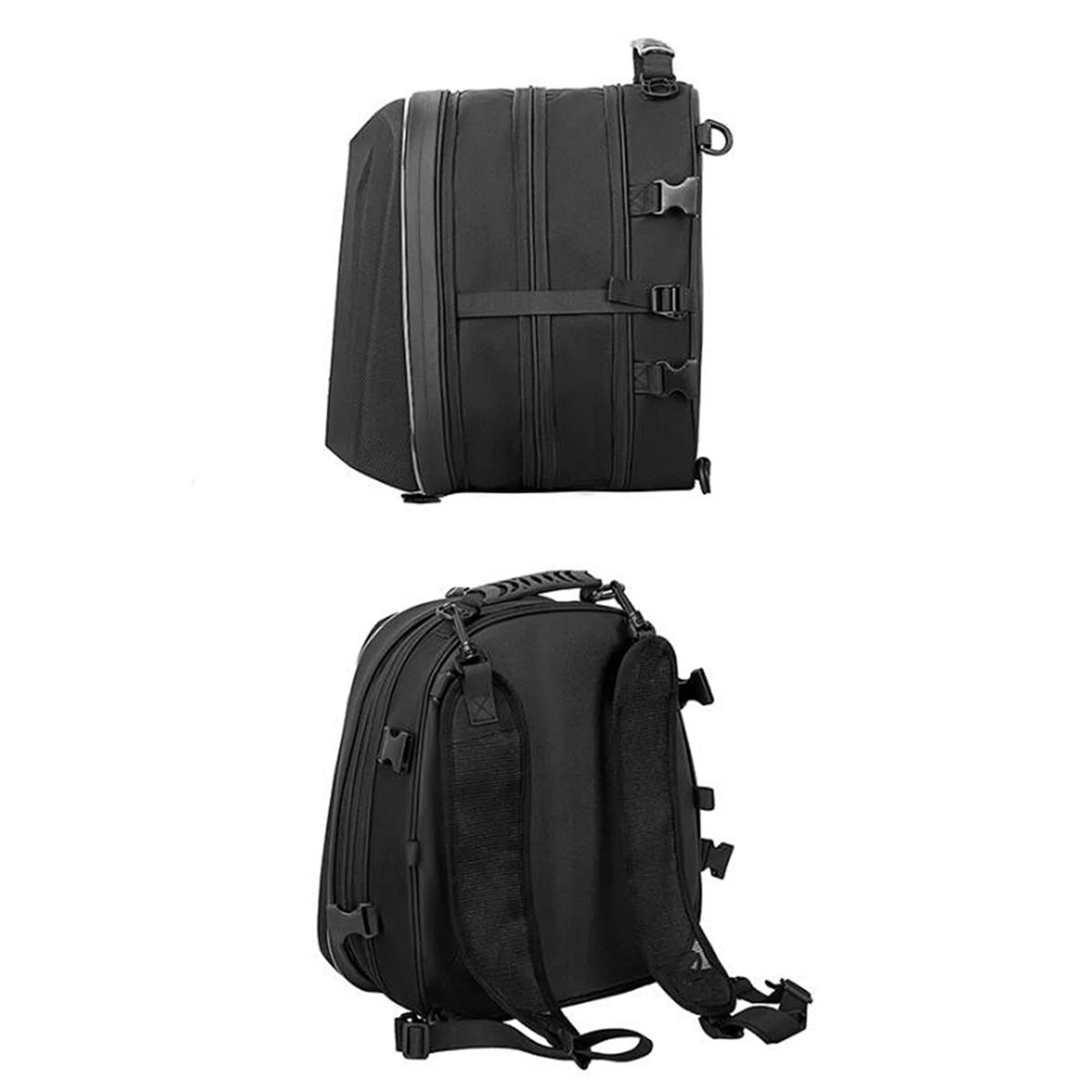 Motorbike Backpack Storage Bag with Expandable Travel Bag M18021