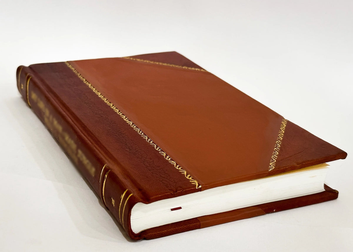 1906 Annual Report Leather Bound Z468