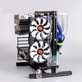 ATX Open Air Aluminum Alloy PC Case B878636