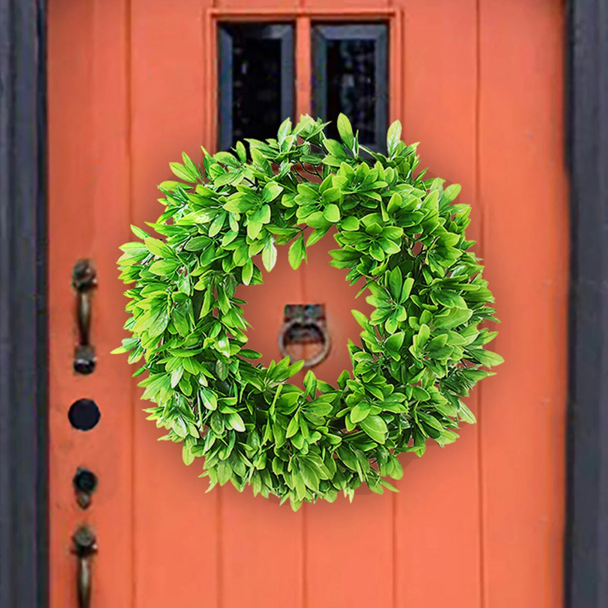 Artificial Green Hanging Wreath N214436