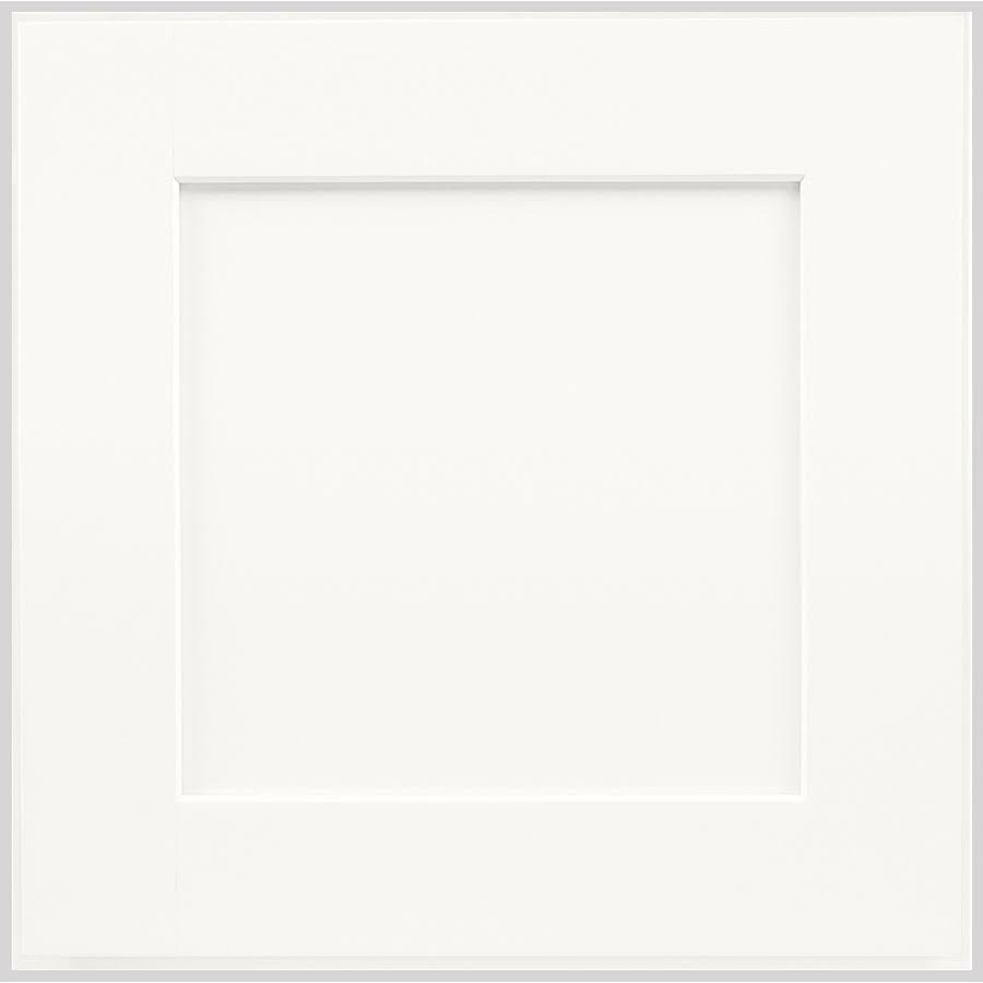 White Linen Maple Shaker Cabinet Sample V38589