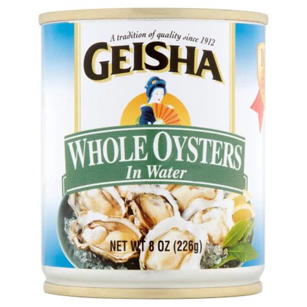 Whole Oysters in Water Pack of 12 Q36454
