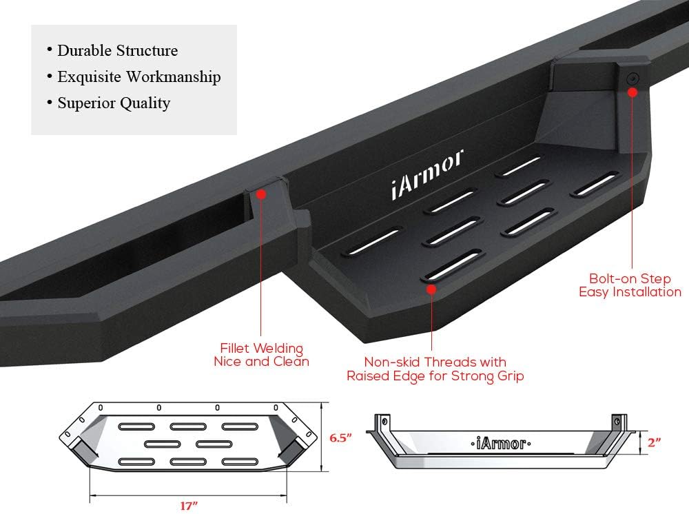 Drop Steps Running Boards Rocker Slider R291