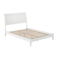 White Queen Platform Bed F404679