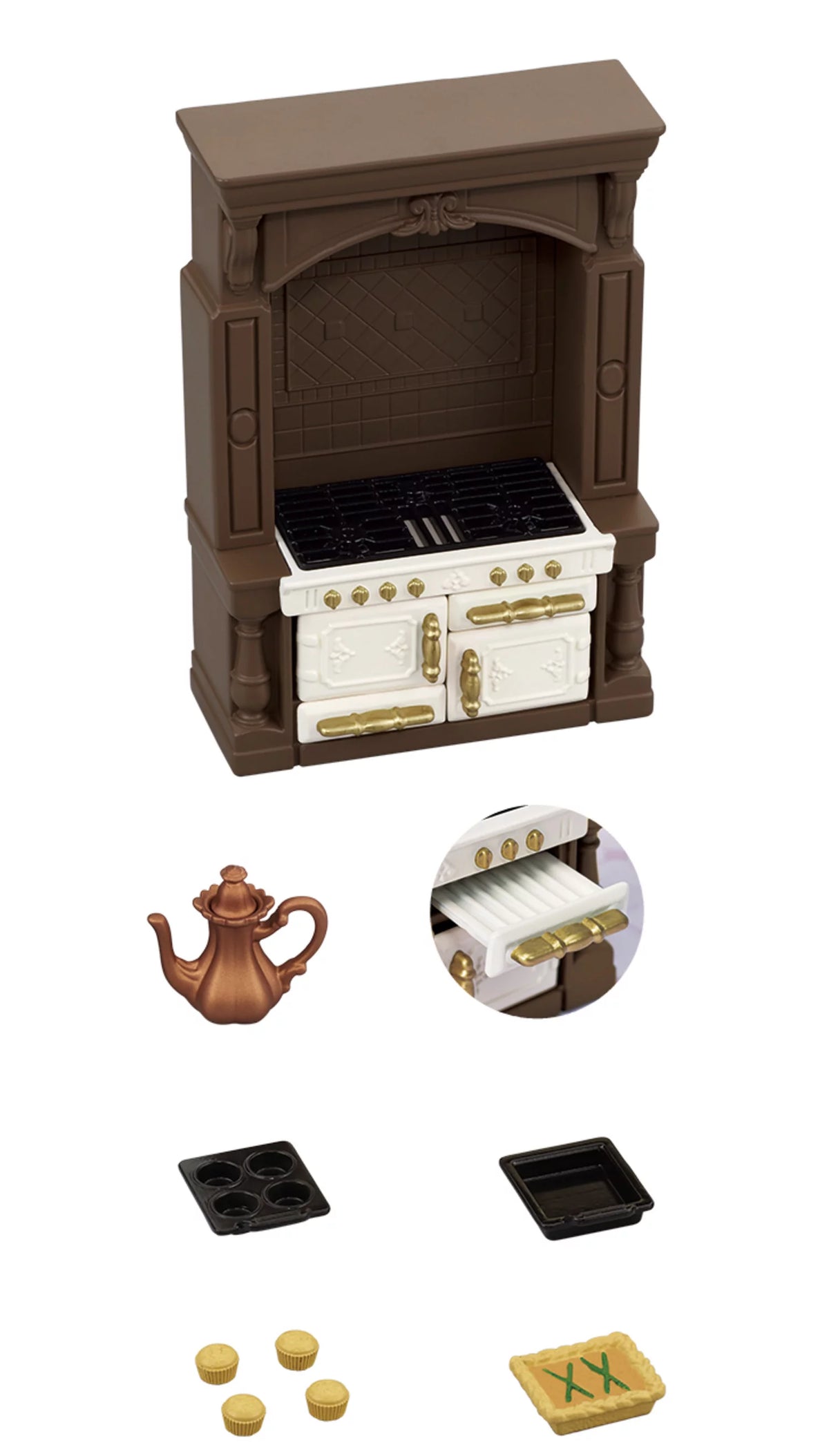Gourmet Kitchen Set, Dollhouse Furniture X987750