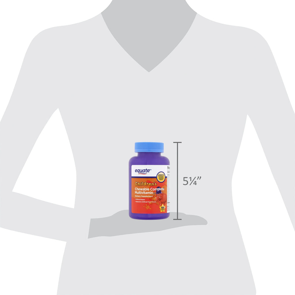 150 Count Children's Chewable Multivitamin Tablets W768733