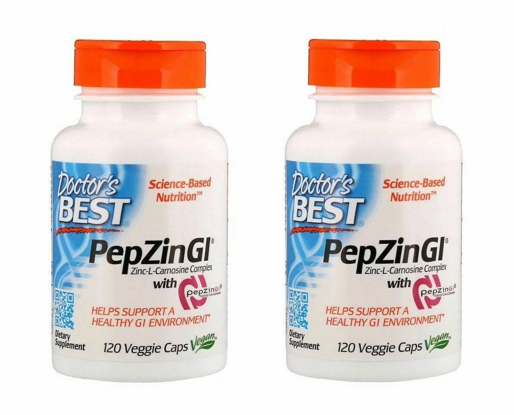 120 Veggie Capsules Zinc-L-Carnosine Complex R597