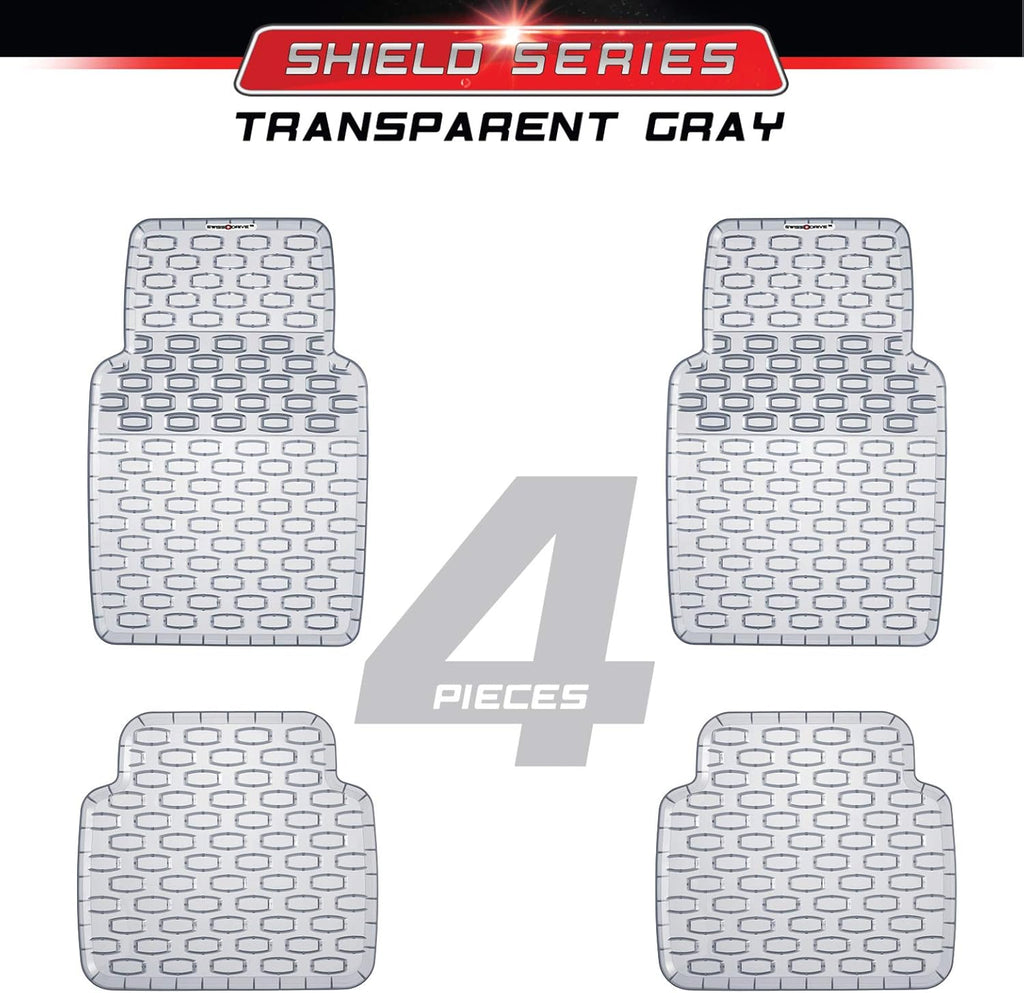 4 pcs Rubber Car Floor Mats G13084