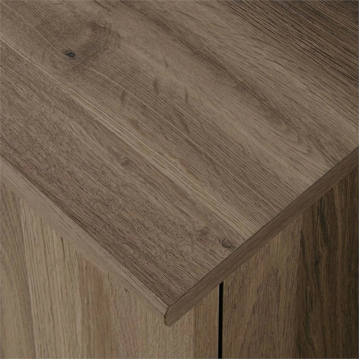 L-Shaped Engineered Wood Computer Desk Z47456