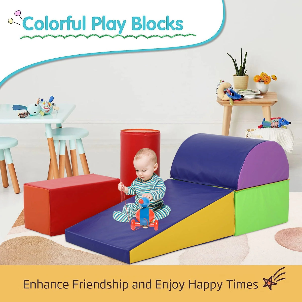5-Piece Set Kids Foam Blocks I517329