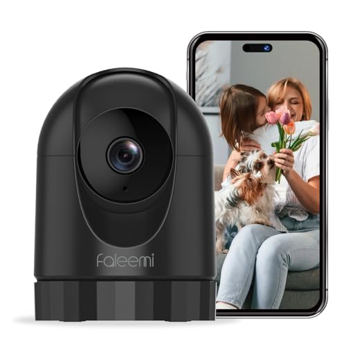 2K Pan/Tilt Indoor WiFi Security Camera W4342