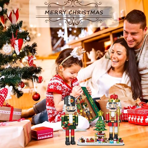 Christmas Nutcracker Building Set with Light 797PCS A9428