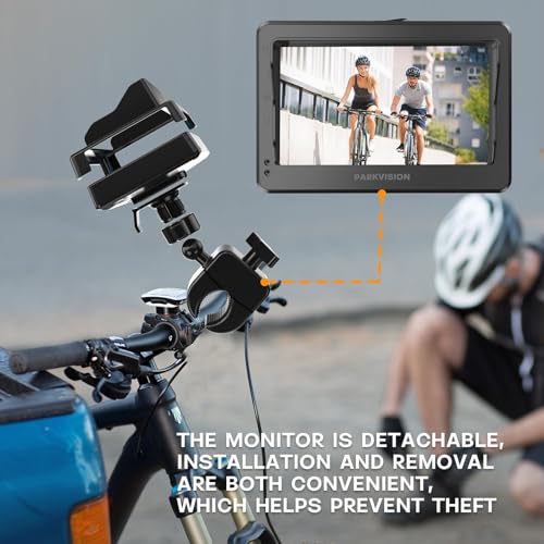 Bicycle Rear View Camera with 4.3'' HD Monitor Y296