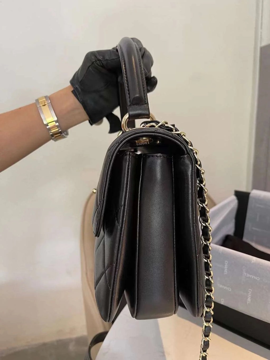 Black 9.8in/25cm Bag P130974