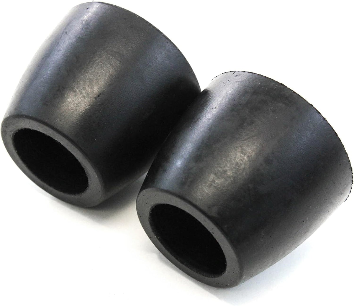 Red Hound Auto 24 Rubber Bumper for Trailer Compatible with Ramp Door Truck 2 Inches Thick Cone Replacement Cargo Stop G4466