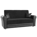 Black Nano Loveseat Z308919