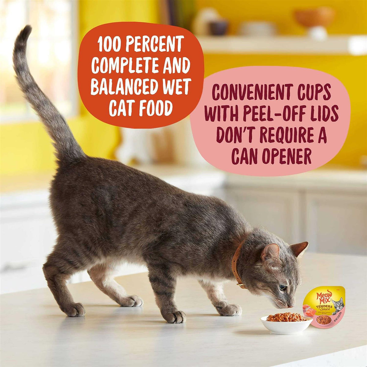 Real Salmon & Crab in Sauce Wet Cat Food P7731