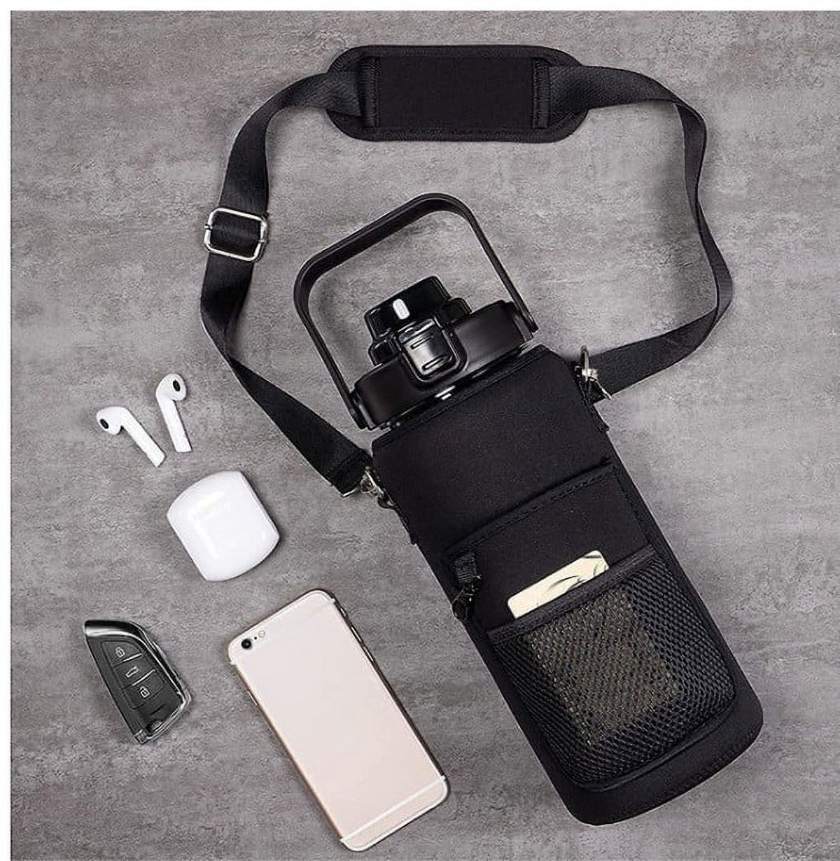 70 oz Tritan BPA-free Sports Bottle with Straw S98336