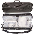 4 Violin Case with Gray Velour Interior H40331