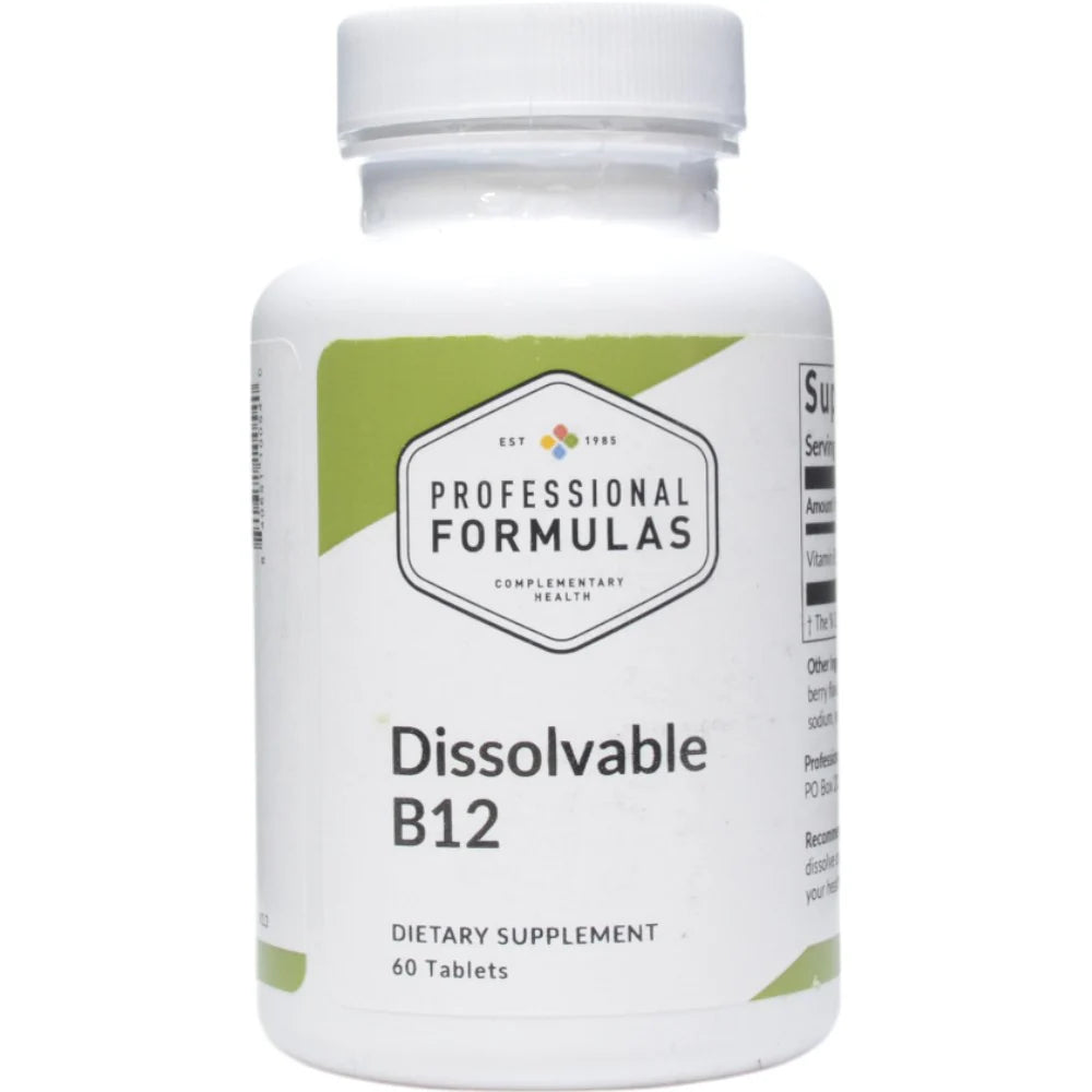 Dissolvable B12 60 tabs D522
