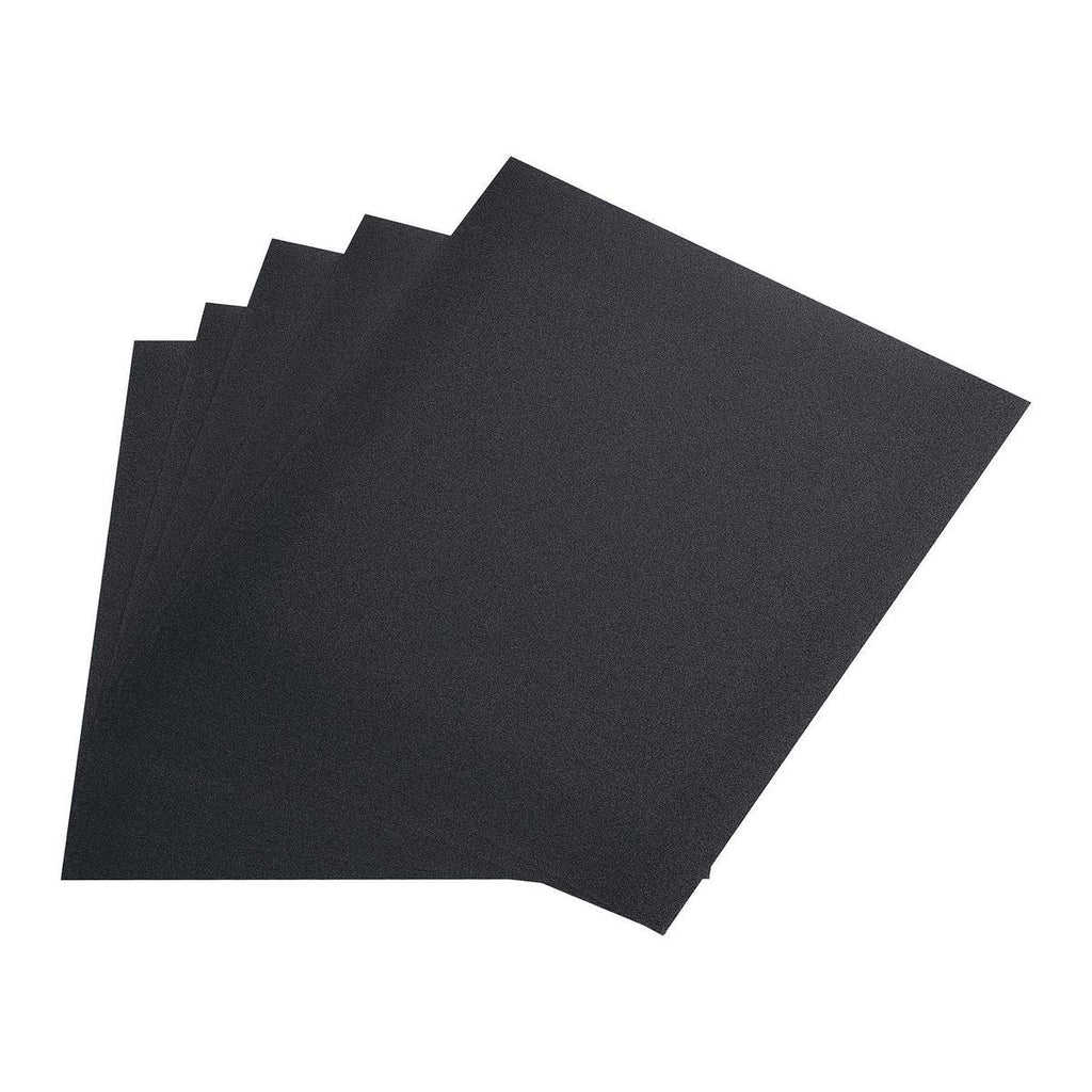 9 in. x 11 in. 220 Grit Wet/Dry Sanding Sheets 5-Pack M31776