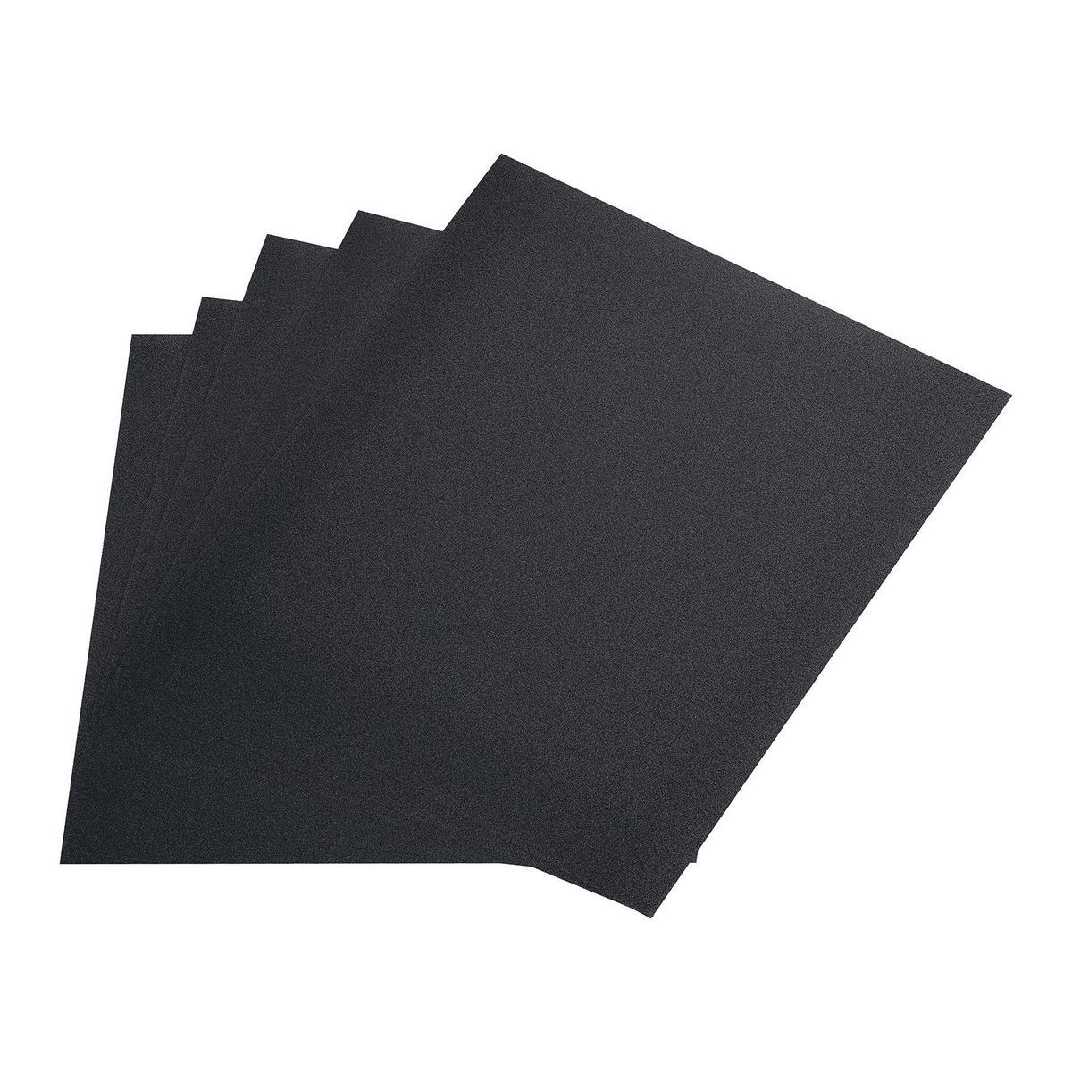 9 in. x 11 in. 220 Grit Wet/Dry Sanding Sheets 5-Pack M31776