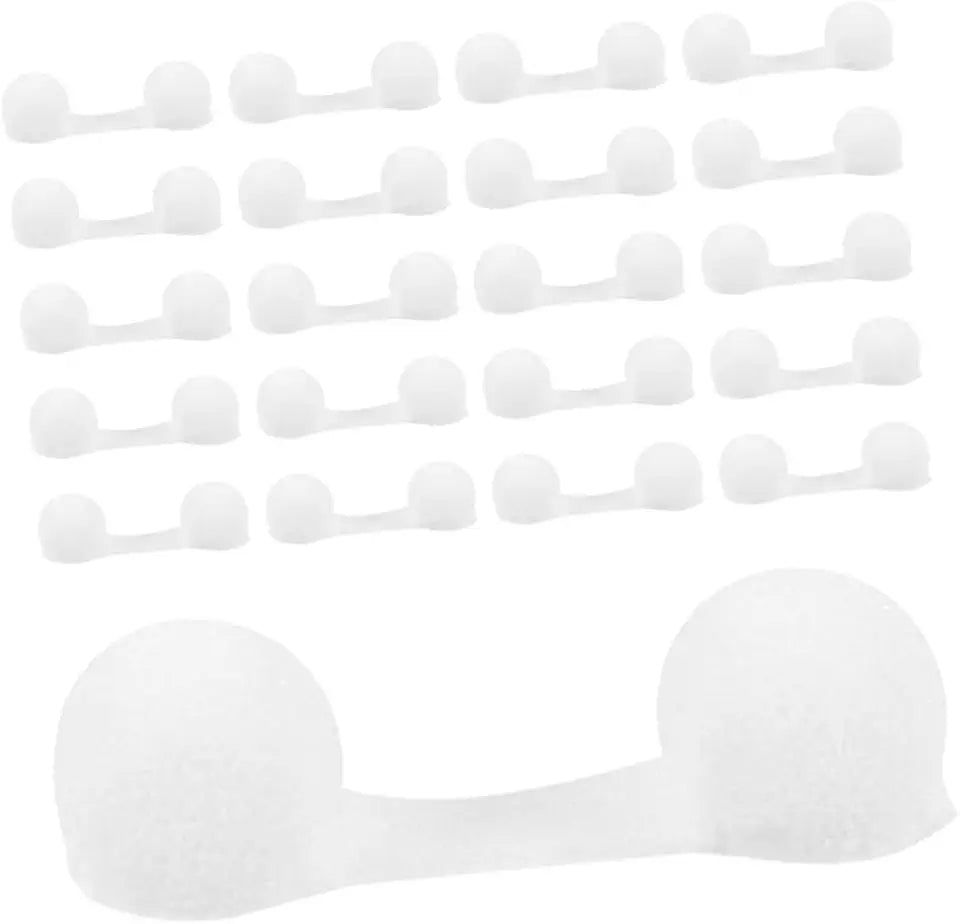 100pcs Disposable Nose Plug Sponge Nose Filter P2329