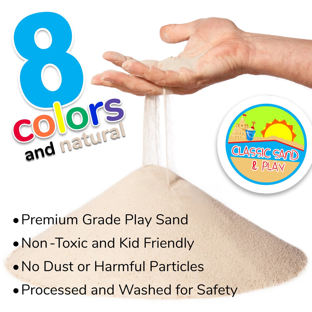 Red Colored Play Sand, 5 lb. Bag D336019