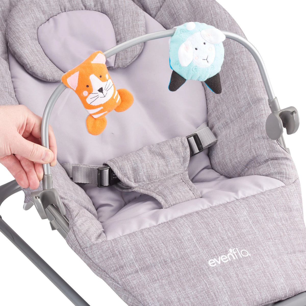 Grey Melange Musical Bouncer M741