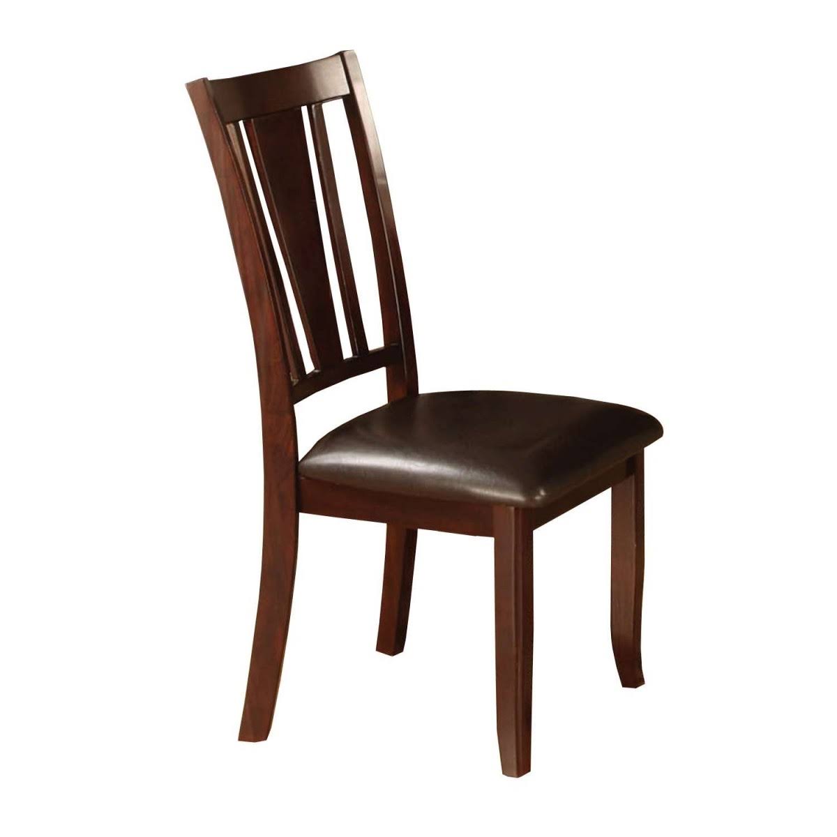 Brown Side Dining Chair - 2 count B98129
