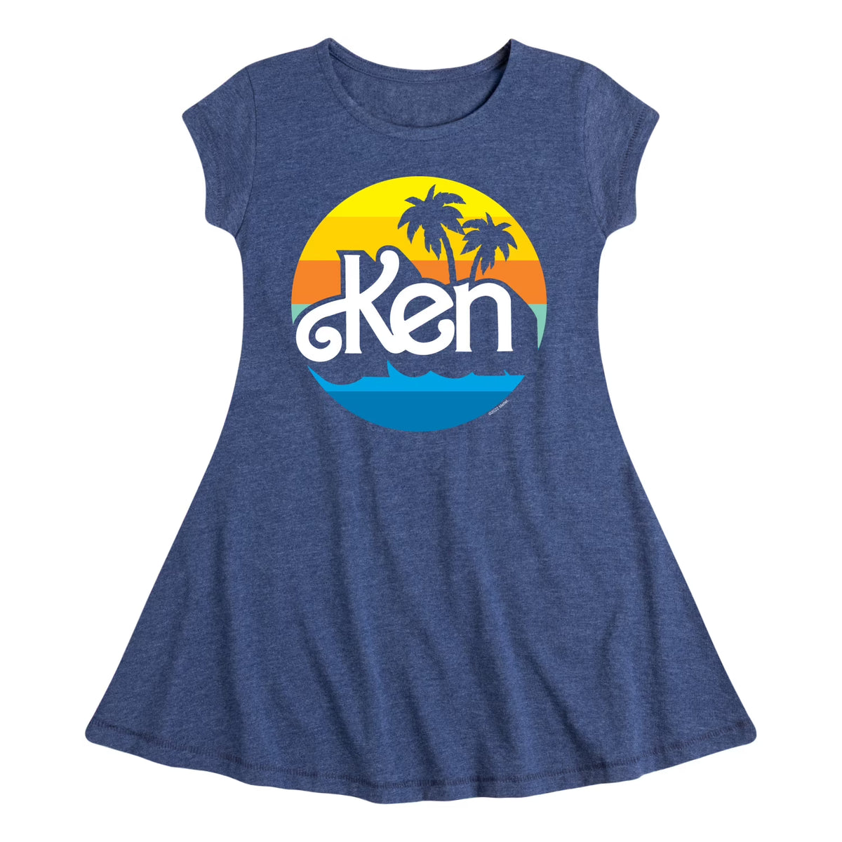 Toddler And Youth Girls Fit And Flare Dress P601