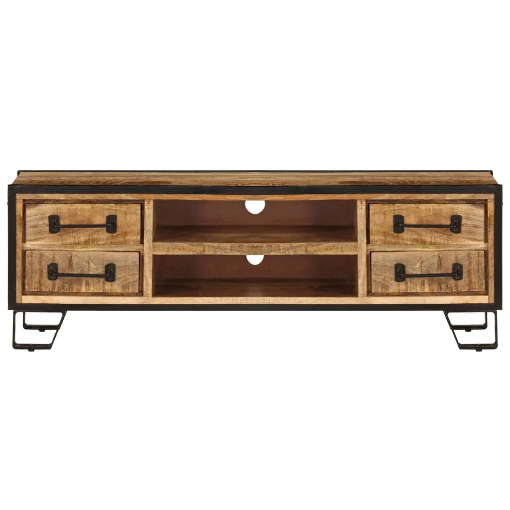 TV Cabinet with Drawers Solid Mango Wood K517