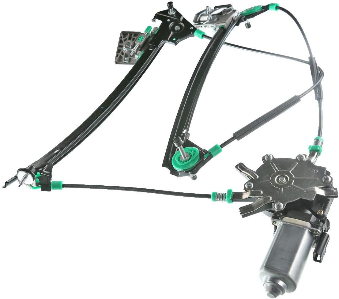 Power Window Regulator with Motor for Chevy Corvette 1997-2004 Pack of 2 I70323