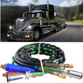 12 Ft 3-in-One Rubber Wrap Set Air Hose Electrical Cable Wrap Z67040