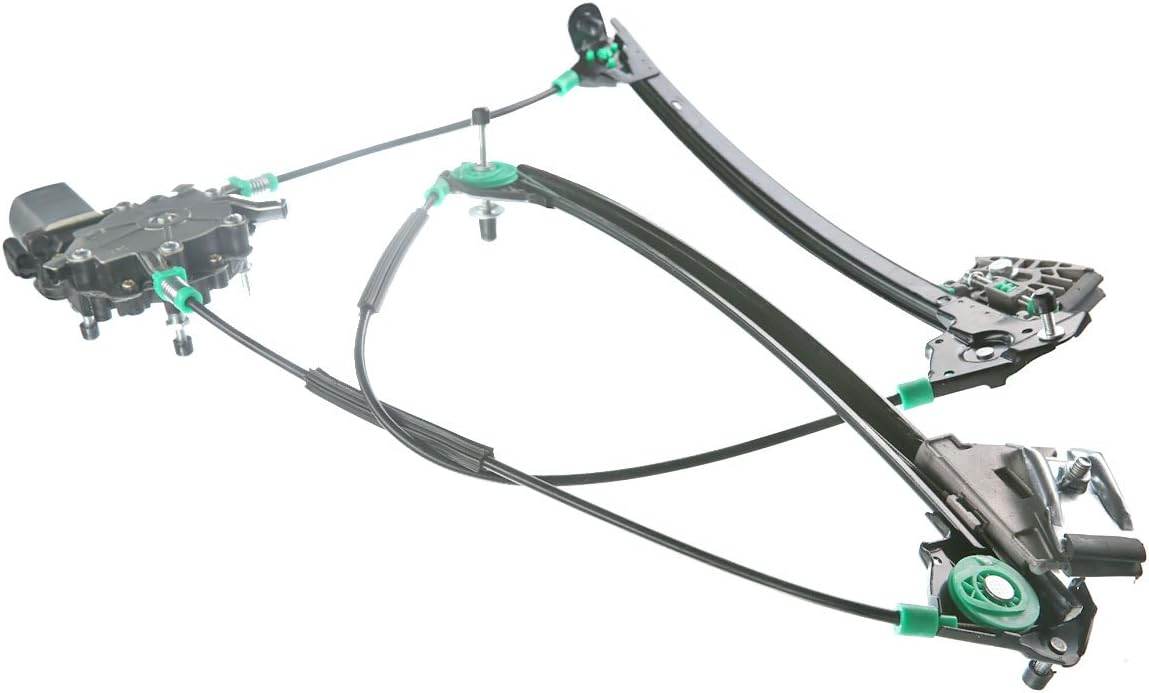 Power Window Regulator with Motor for Chevy Corvette 1997-2004 Pack of 2 I70323