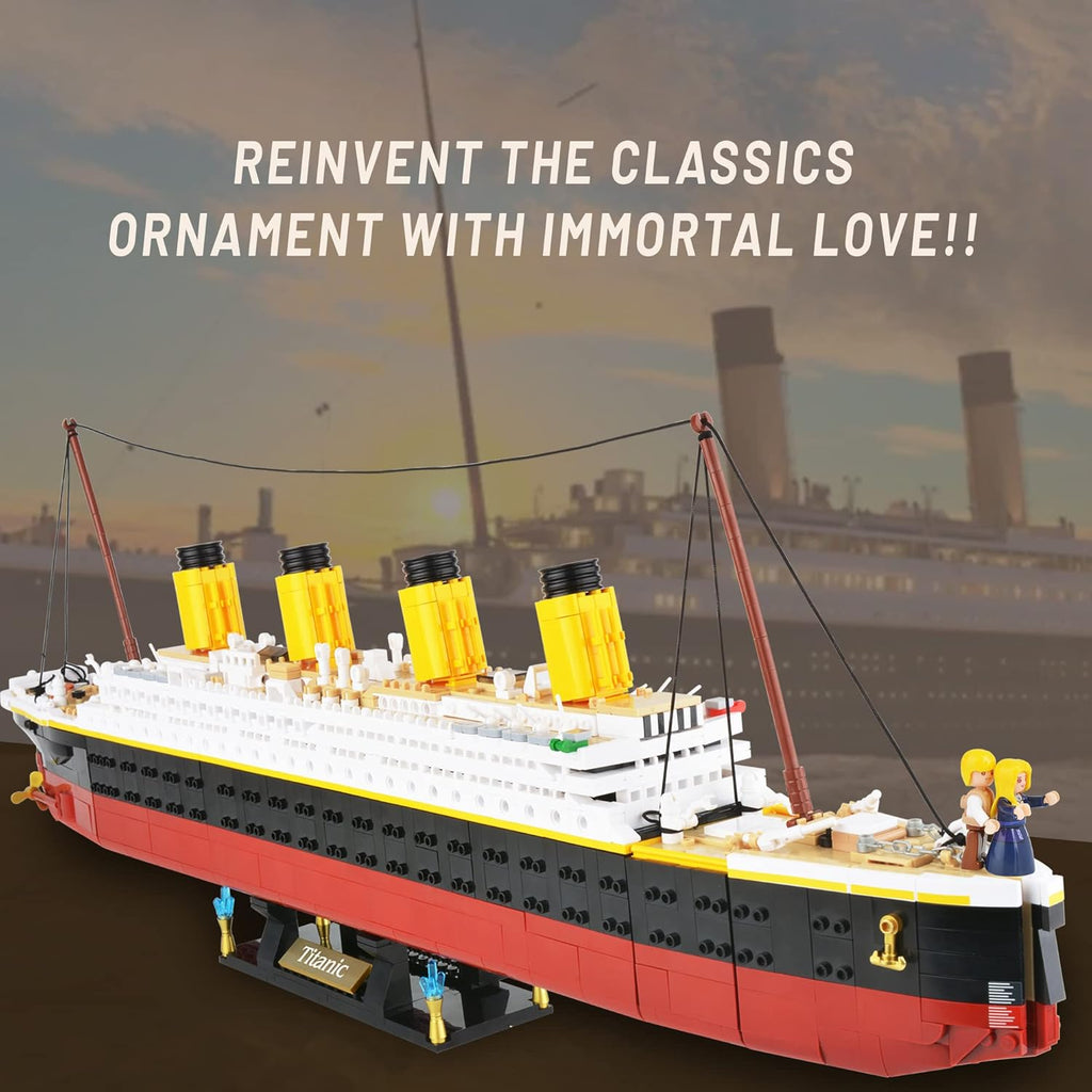 2401 PCS Titanic Cruise Ship Building Block Set D30729