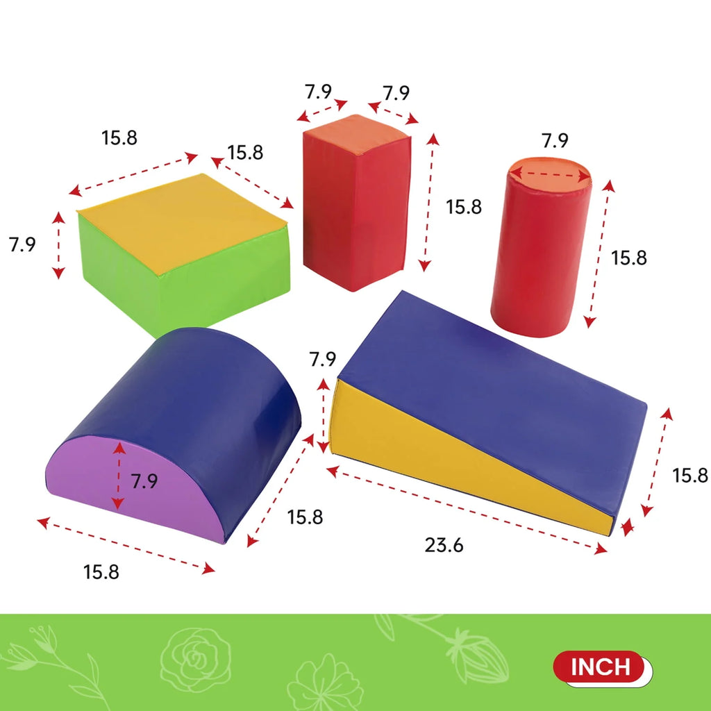 5-Piece Set Kids Foam Blocks I517329