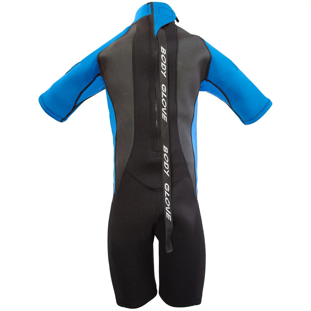 Youth Back Zip Short Sleeve Spring Suit R308