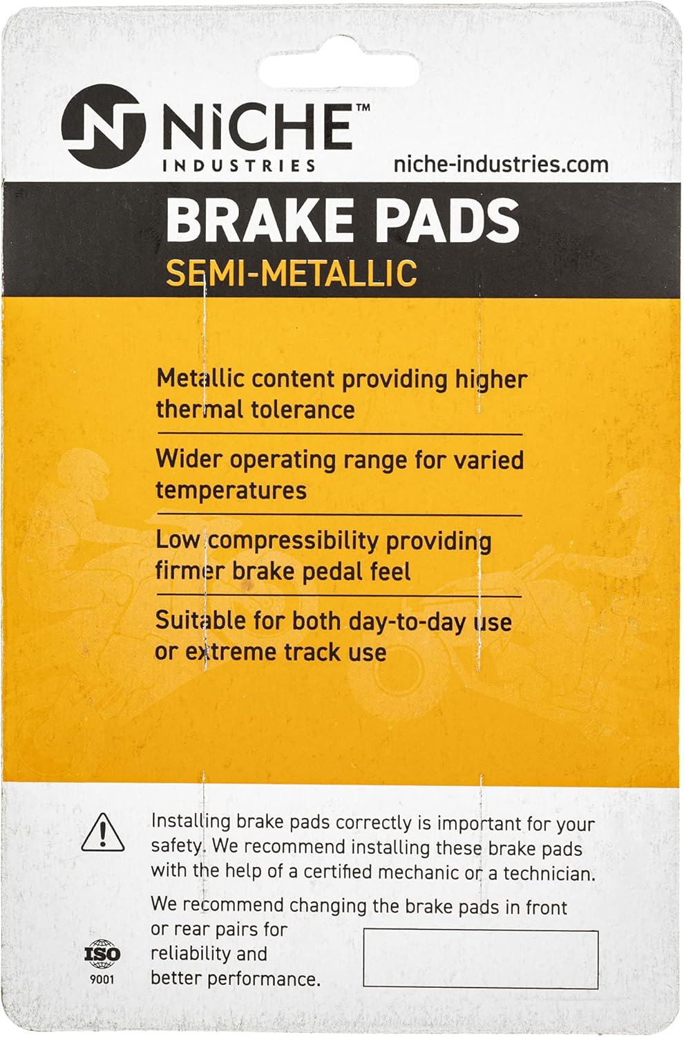 Brake Pad Set Rear Semi-Metallic 4 Pack O20203