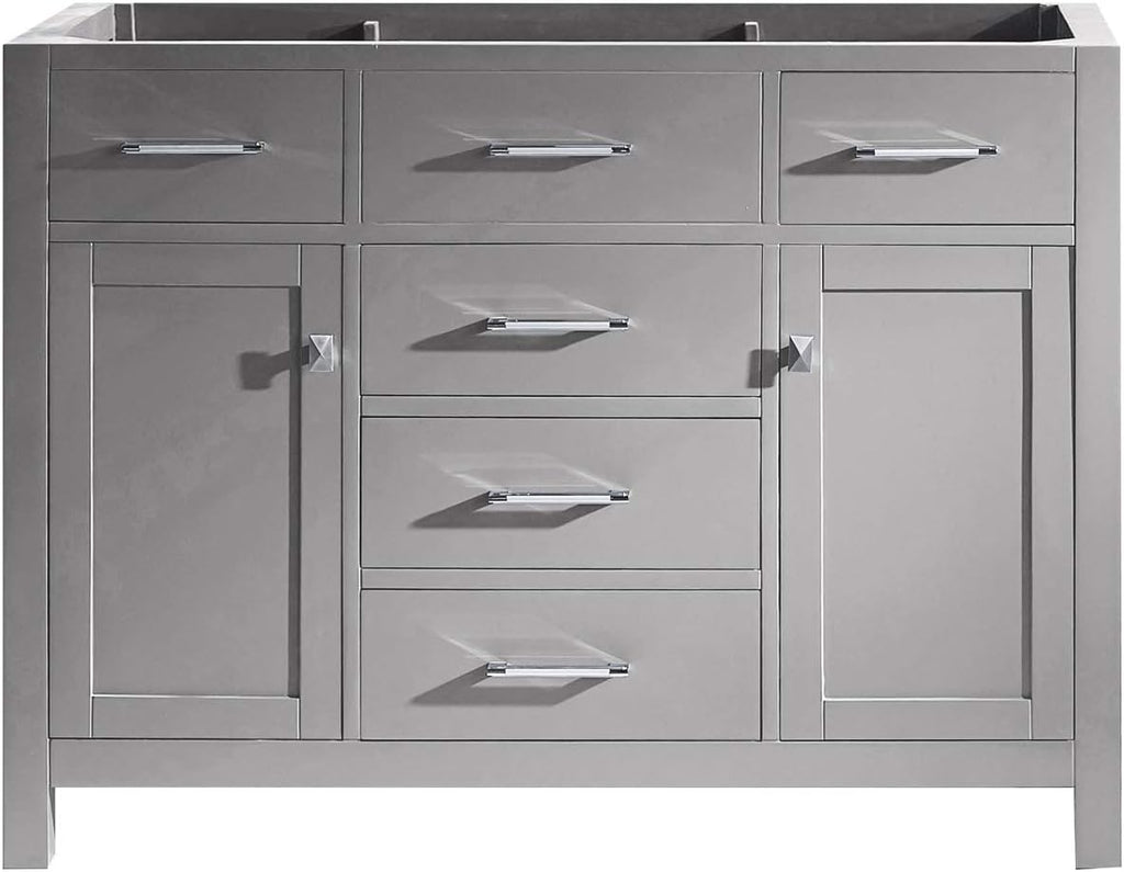 White 48 inch Single Sink Bathroom Vanity Cabinet M863