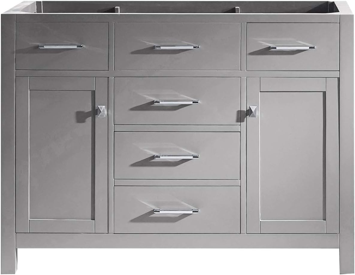 White 48 inch Single Sink Bathroom Vanity Cabinet M863