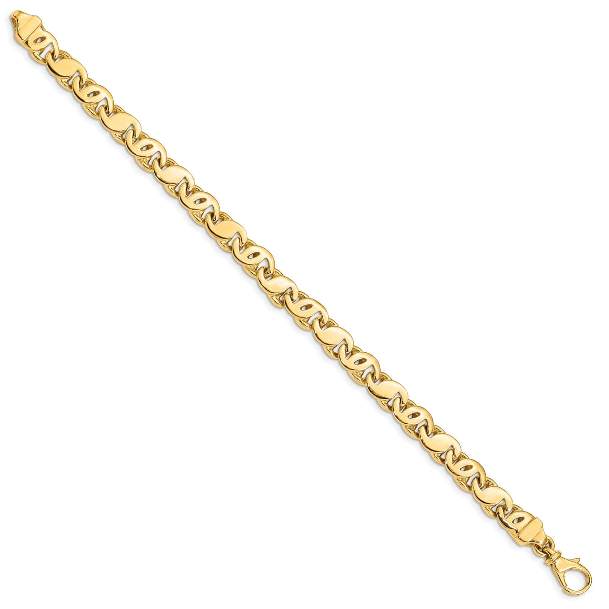 14k Yellow Gold 7.50mm Link Chain Q734
